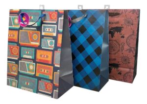 Bolsas De Regalo Surtidas Village 12 Unidades