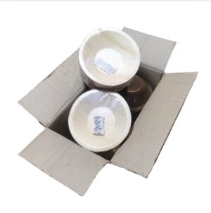 50 Bowls De Hoja De Palma 100% Biodegradable 18cm/7