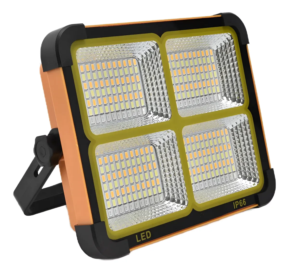 Foco Recargable 1000 Watts Solar Portátil 5 Modos De Luz Usb