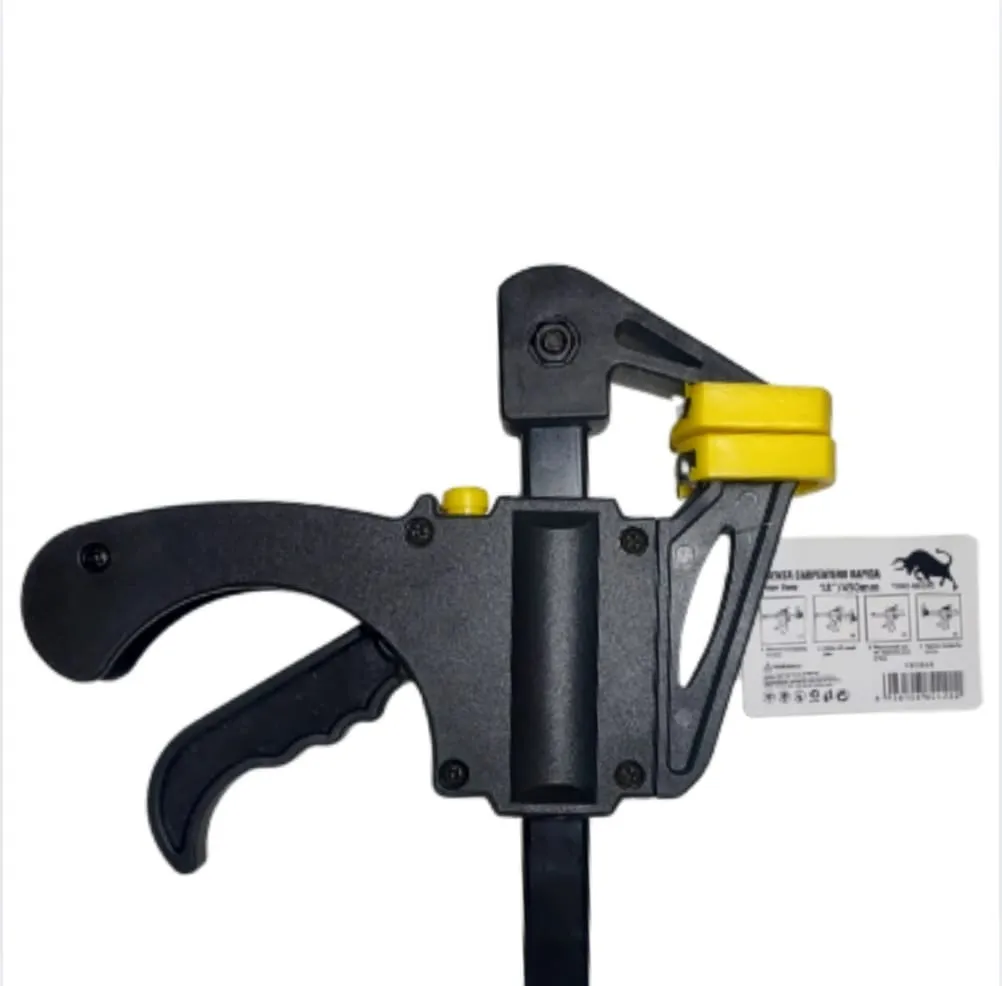 Prensa Carpintero Rapida 18 450mm Color Negro Tn0868 - Imagen 4