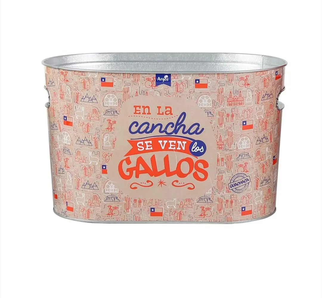 Cooler Balde Metálico Guachaca Argos 20 X 30cm