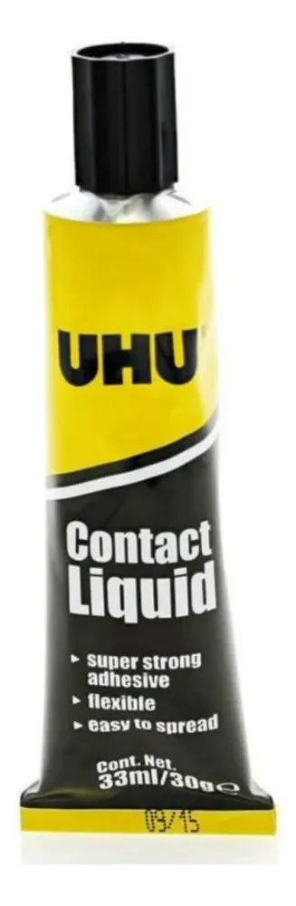 Pegamento Super Adhesivo Contacto Liquido Uhu 33ml - Imagen 3