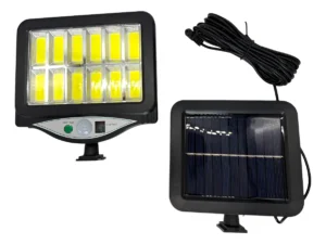 Foco Solar Recargable Panel Y 5 Metros Cable Tasbel