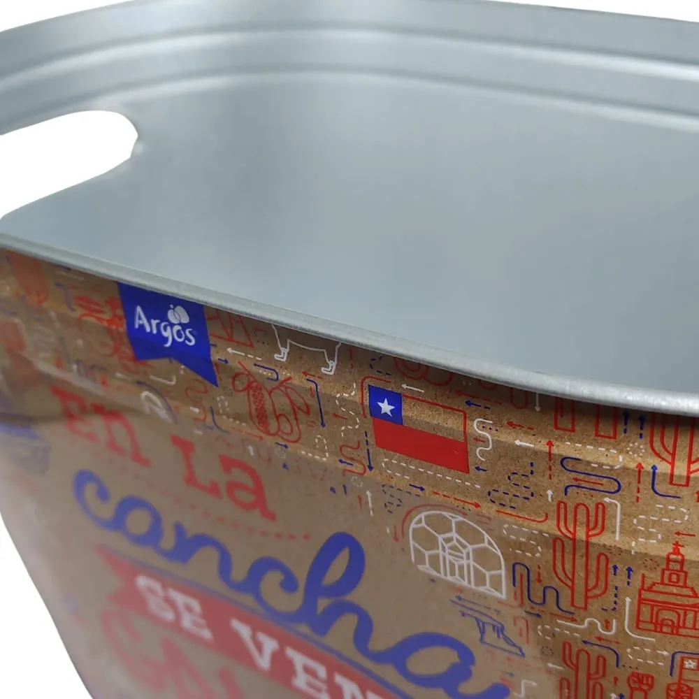 Cooler Balde Metálico Guachaca Argos 20 X 30cm - Imagen 2