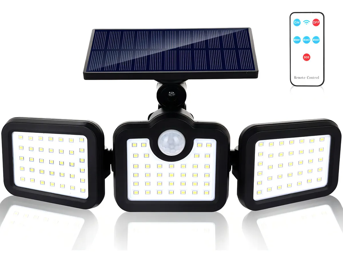 Luces Solares Exterior Con Sensor De Movimiento Tasbel