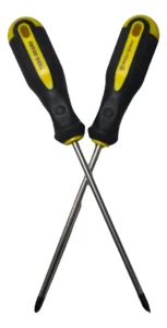 Destornillador De Punta Cruz Con Mango De Color 6x150mm